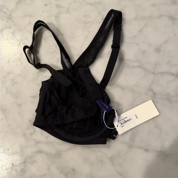 Journelle Romy Demi Bra, black lace, 34D, brand new with tags - Picture 3 of 3